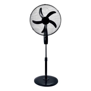 Ventilador de pie 60W/230V, Ø 50 cm, negro