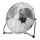 Ventilador de pie 70W/230V, diámetro 35 cm, acabado en cromo brillante