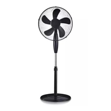 Ventilador de pie, diámetro 43 cm, 55 W/230 V, negro
