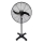 Ventilador de pie industrial 115 W/230 V, 188 cm, negro