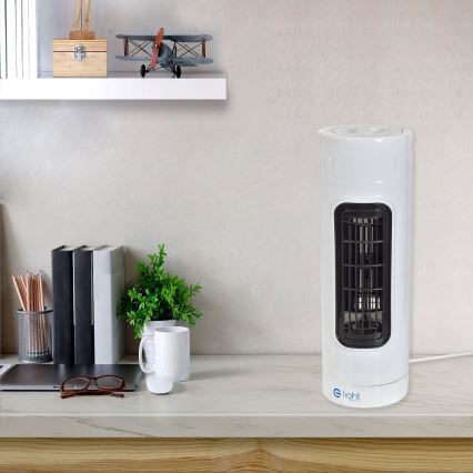 Ventilador de pie TOWER 30W/230V blanco