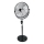 Ventilador industrial de pie 100 W/230 V, 143 cm, negro