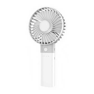 Ventilador recargable con batería externa 4000 mAh/3,7 V USB-C