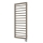 Vertaduro - Radiador de baño ADEL con termostato, 600 W, 128 x 50 cm, taupe