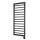 Vertaduro - Radiador de baño con termostato ADEL 600W 128x50 cm antracita