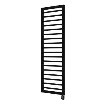 Vertaduro - Radiador de baño con termostato ADEL 600W 172x50 cm negro