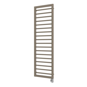 Vertaduro - Radiador de baño con termostato ADEL 600W 172x50 cm taupe