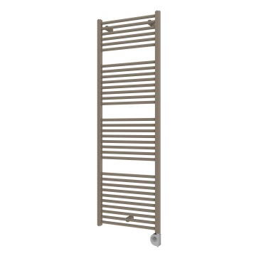 Vertaduro - Radiador de baño con termostato DENISE 600W 154x50 cm topo