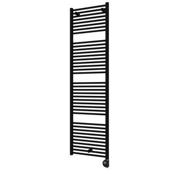 Vertaduro - Radiador de baño con termostato DENISE 800W 178x50 cm negro