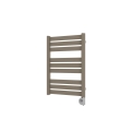 Vertaduro - Radiador de baño con termostato LUCY, 400 W, 73 x 50 cm, taupe