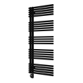 Vertaduro - Radiador de baño con termostato MICHELLE 600W 129x50 cm negro