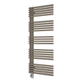 Vertaduro - Radiador de baño con termostato MICHELLE 600W 129x50 cm taupe