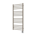Vertaduro - Radiador de baño con termostato SIMONE 400W 114x50 cm topo