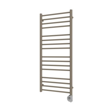 Vertaduro - Radiador de baño con termostato SIMONE 400W 114x50 cm topo