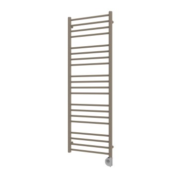 Vertaduro - Radiador de baño con termostato SIMONE 600W 144x50 cm taupe