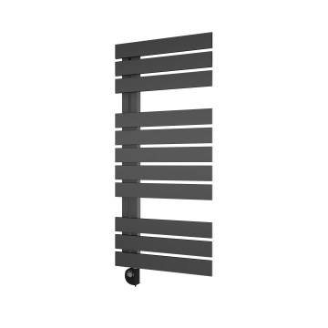 Vertaduro - Radiador de baño con termostato ZIVA, 500 W, 109 x 50 cm, antracita