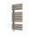 Vertaduro - Radiador de baño con termostato ZIVA, 500 W, 109 x 50 cm, taupe
