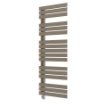 Vertaduro - Radiador de baño con termostato ZIVA, 800 W, 177 x 50 cm, taupe