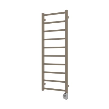 Vertaduro - Radiador de baño con termostato ZOE 400W 114x40 cm taupe