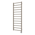 Vertaduro - Radiador de baño con termostato ZOE 400W 150x50 cm taupe