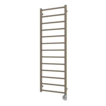 Vertaduro - Radiador de baño con termostato ZOE 400W 150x50 cm taupe