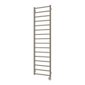 Vertaduro - Radiador de baño con termostato ZOE 400W 186x50 cm taupe