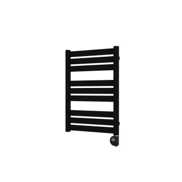 Vertaduro - Radiador para baño con termostato LUCY 400 W 73x50 cm negro
