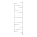Vertaduro - Radiador para baño con termostato ZOE 400 W 150 x 50 cm blanco