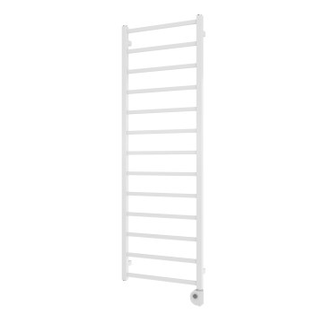 Vertaduro - Radiador para baño con termostato ZOE 400 W 150 x 50 cm blanco