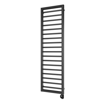 Vertaduro - Radiador toallero para baño con termostato ADEL 600 W, 172 x 50 cm, antracita