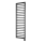 Vertaduro - Radiador toallero para baño con termostato ADEL 600 W, 172 x 50 cm, antracita