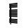 Vertaduro - Radiador toallero para baño con termostato ZIVA 500W 109x50 cm negro