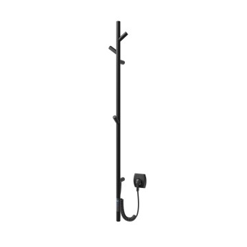 Vertaduro - Toallero eléctrico MEDA 37W 118x16 cm negro