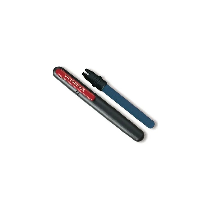 Victorinox - Afilador de cuchillos 23 cm negro/rojo