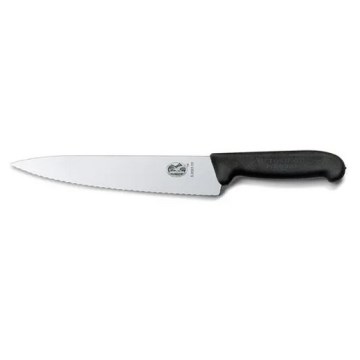 Victorinox - Cuchillo de cocina FIBROX 25 cm negro