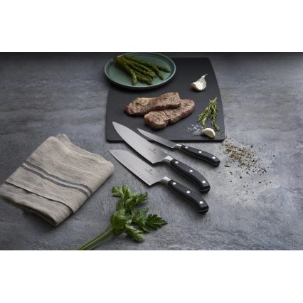 Victorinox - Cuchillo de cocina Santoku GRAND MAITRE 17 cm, negro