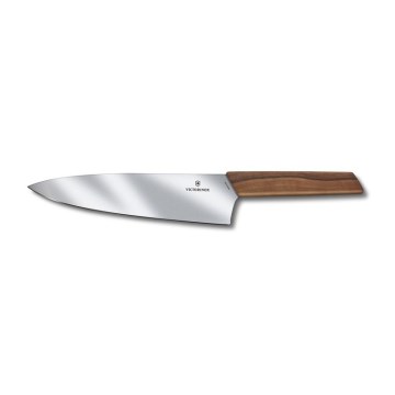 Victorinox - Cuchillo de cocina SWISS MODERN 20 cm, mango de nogal