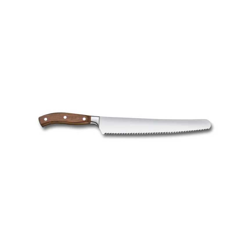 Victorinox - Cuchillo para pan GRAND MAITRE de 26 cm, mango de arce