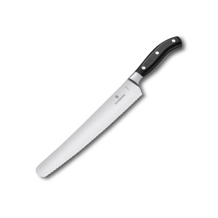 Victorinox - Cuchillo para pan GRAND MAITRE de 26 cm, negro