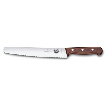 Victorinox - Cuchillo para pan WOOD 22 cm mango de arce