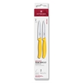 Victorinox - Set de cuchillos de cocina para verduras SWISS CLASSIC 10 cm, 2 unidades, amarillo