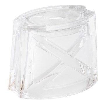 Vidrio de repuesto para lámpara de araña E14 10x12 cm blanco