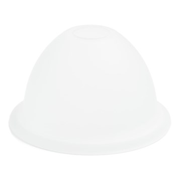 Vidrio de repuesto para lámpara de araña E27 diá. 19 cm blanco