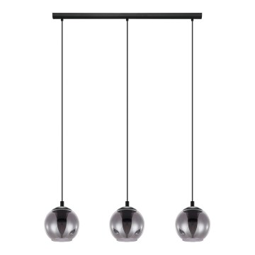 Vidrio de repuesto para lámpara de araña en una cadena Eglo ARISCANI 170x155 mm negro