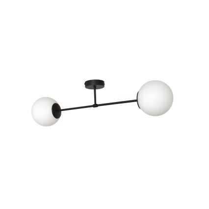 Vidrio de repuesto universal MOON E27 diá. 16 cm blanco