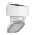 Viking - Aplique solar de pared LED con sensor LED/1W/3,7V IP44 3000/4000K 4000 mAh