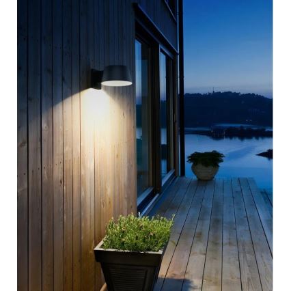 Viking - Aplique solar LED regulable de pared con sensor LED/1W/3,7V IP44 4000K 2000 mAh