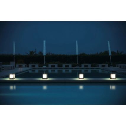 Viking - Lámpara solar LED con sensor LED/1,4W/3,7V IP54 4000K 2000 mAh