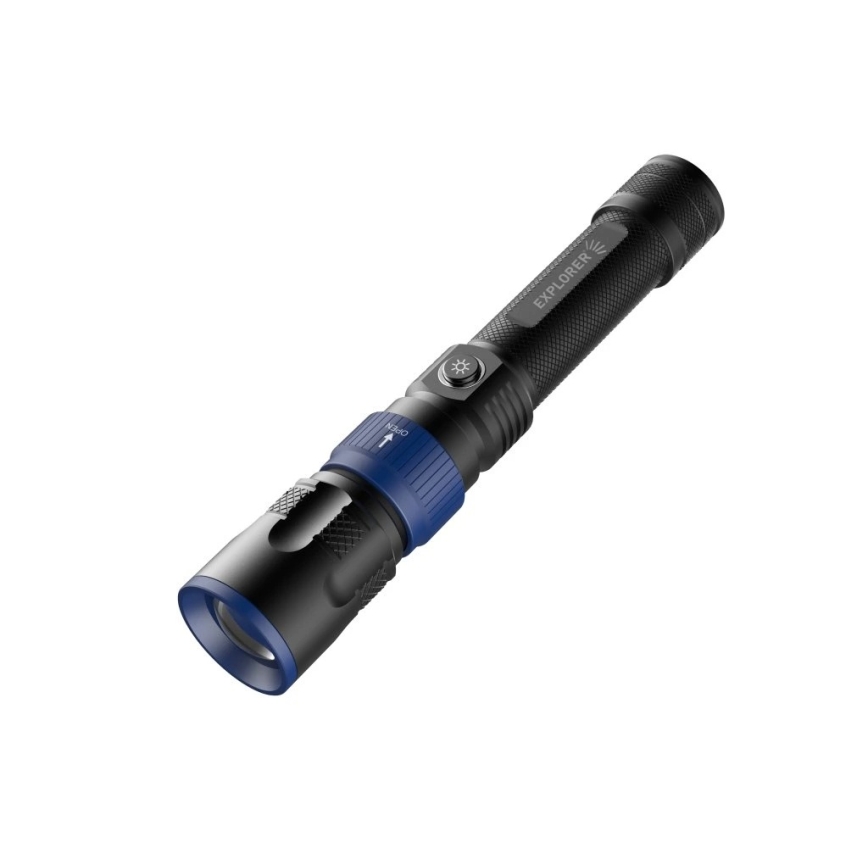 Viking - Linterna recargable LED regulable 3 en 1 LED/5V IPX4 380 lm 2200 mAh
