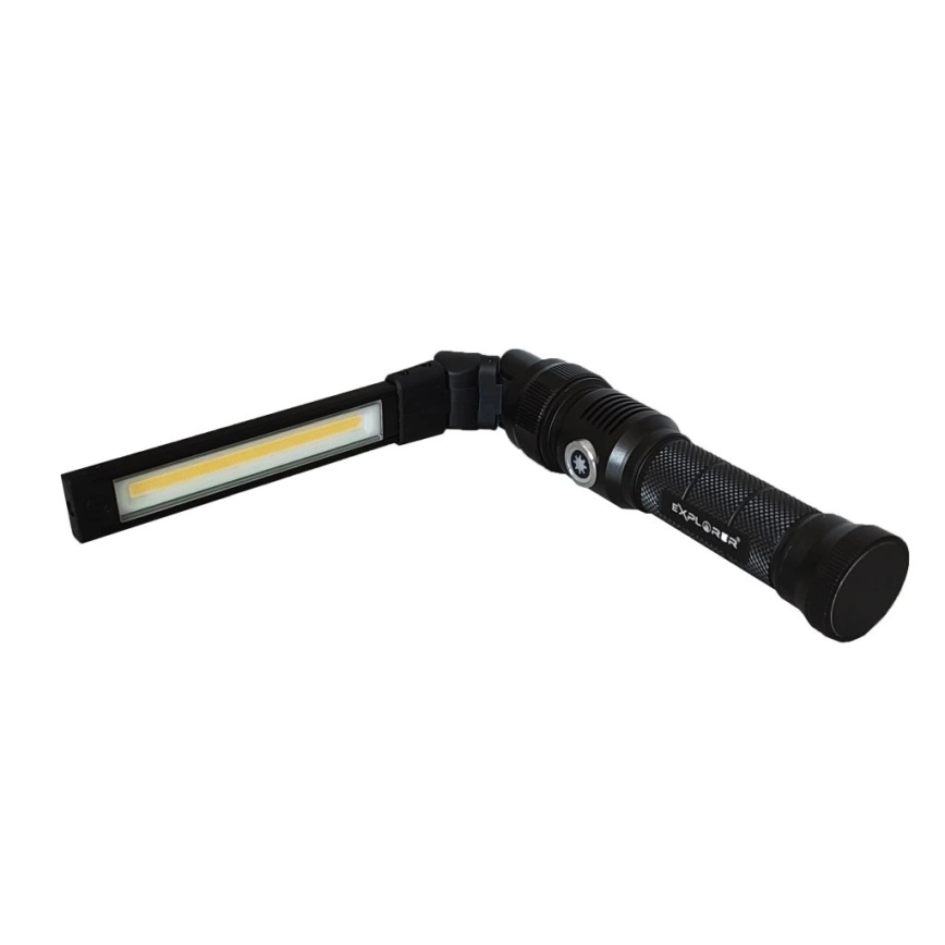Viking - Linterna recargable LED regulable LED/5V IPX4 1200 lm 5000 mAh